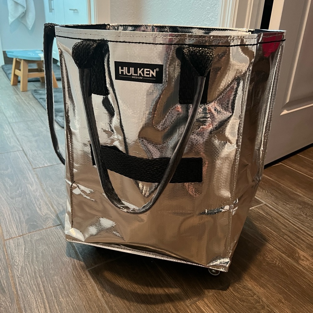 Hulken bag medium silver new
